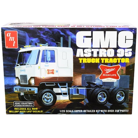 Time2Play Skill 3 Model Kit GMC Astro 95 Truck Tractor Miller 1-25 Scale Model Car TI3468896